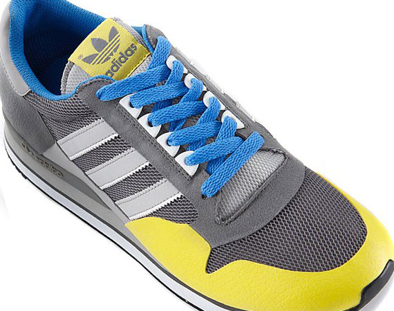 Adidas Zx500 Grey Blue Yellow Ct 07