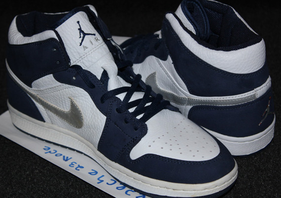 Air Jordan 1 Obsidian White Unreleased Jumpman Sample 15