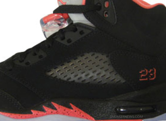 Air Jordan V GS - Alarming Red-Black | May 2011