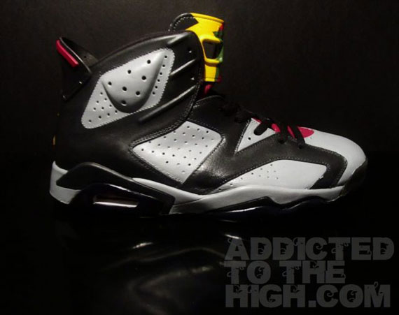 Air Jordan Vi Bordeaux Custom Mizzeecustoms 01