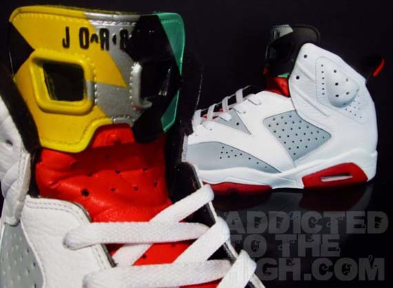 Air Jordan Vi Hare Custom 10