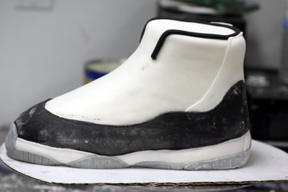 Air Jordan Xi Concord Cake Step By Step Process 03