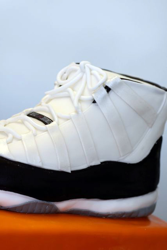 Air Jordan Xi Concord Cake Step By Step Process 05