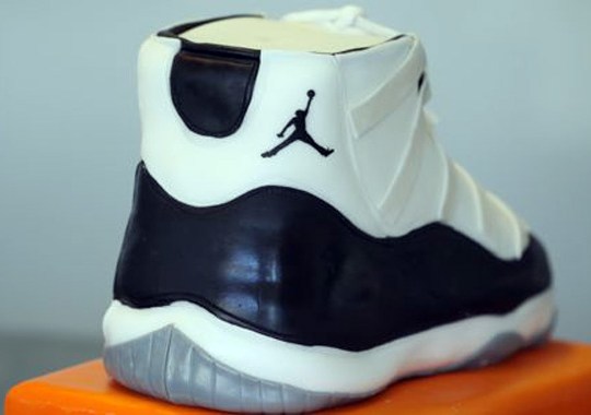 Air Jordan XI ‘Concord’ Sneaker Cake – Step-by-Step Process