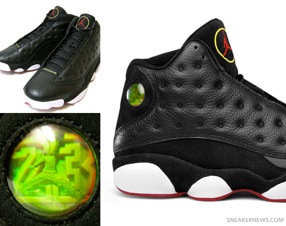 Air Jordan Xiii Black Varsity Red White Vibrant Yellow Early Ebay 01