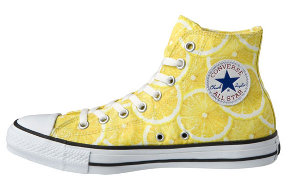 Converse Chuck Taylor High Fruit Pack Lemon