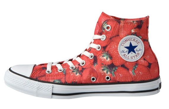 Converse Chuck Taylor High Fruit Pack Strawberry