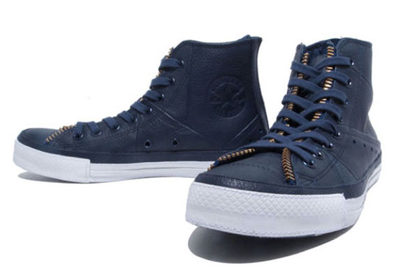 Converse Schott Navy Leather 1