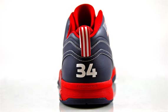 Javale Mcgee Slam Dunk Contest Shoe Navy Red Usa 2011 Peak Relentless All Star 4