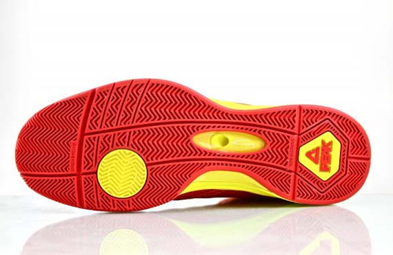 Javale Mcgee Slam Dunk Contest Shoe Red Yellow 2011 Peak Relentless All Star 5