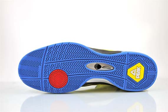 Javale Mcgee Slam Dunk Contest Shoe Wolverine Yellow Blue Red 2011 Peak Relentless All Star 4