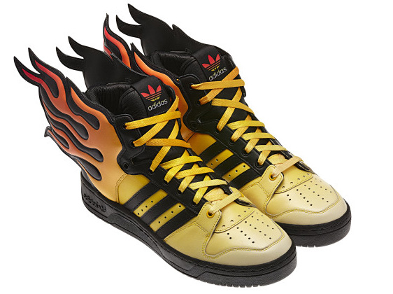 Jeremy Scott x adidas Originals Wings 2.0 - Flames | Available @ adidas