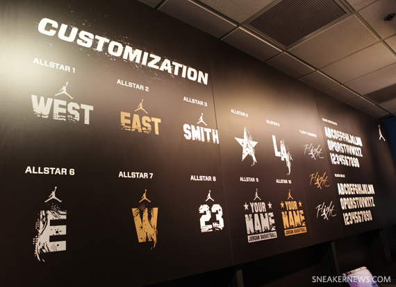 Jordan Brand Customization Station Footaction