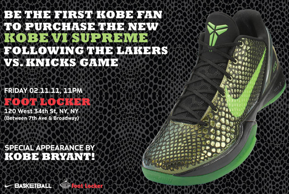 Kobe Bryant x Nike Zoom Kobe VI ‘Rice’ – NYC Release Event