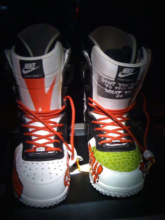 Matt Donahue Nike Snowboarding Boot