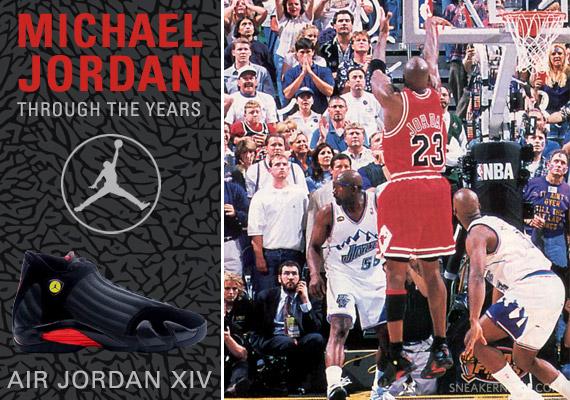 Mj Through The Years Air Jordan Xiv