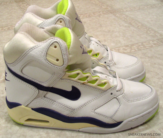 Nike Air Flight Grape Hot Lime Vintage 05