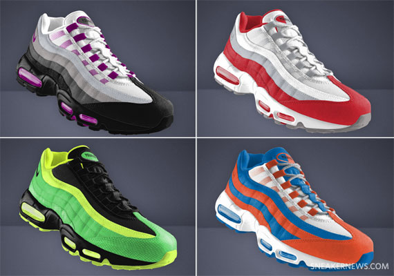 Nike Air Max 95 iD - New Options Arriving March 2011