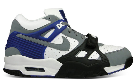 Nike Air Trainer Iii White Cool Grey Deep Royal Black 02