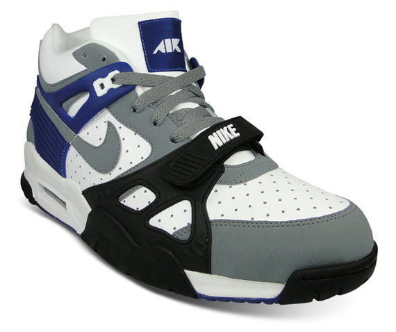 Nike Air Trainer Iii White Cool Grey Deep Royal Black 03