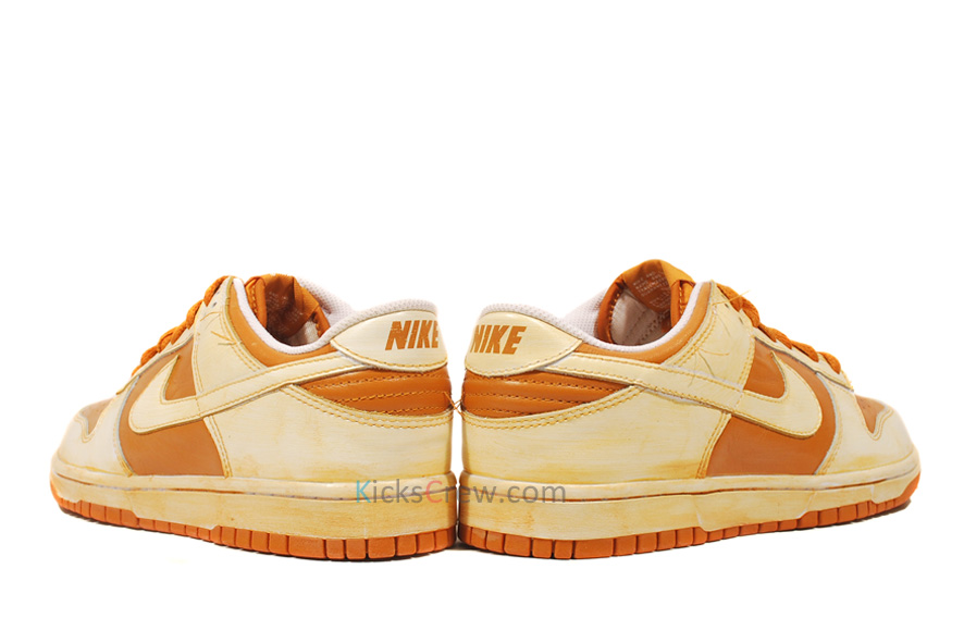 Nike Dunk Low Vintage Pack Dark Curry White 3