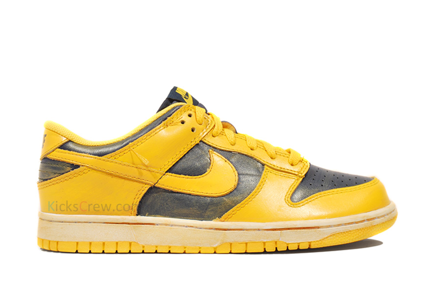 Nike Dunk Low Vintage Pack Varsity Maize Midnight Navy 1