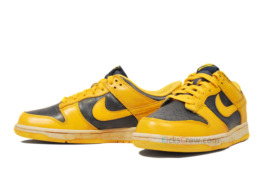 Nike Dunk Low Vintage Pack Varsity Maize Midnight Navy 2