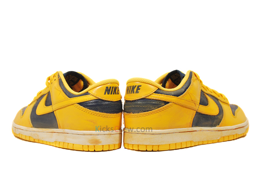 Nike Dunk Low Vintage Pack Varsity Maize Midnight Navy 3