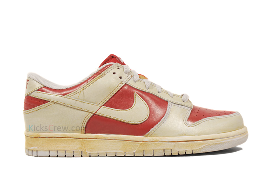 Nike Dunk Low Vintage Pack Varsity Red Neutral Grey 1