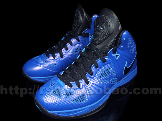 Nike Lebron 8 Ps Varsity Royal Black 4