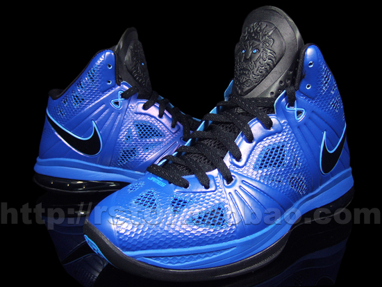 Nike Lebron 8 Ps Varsity Royal Black 8