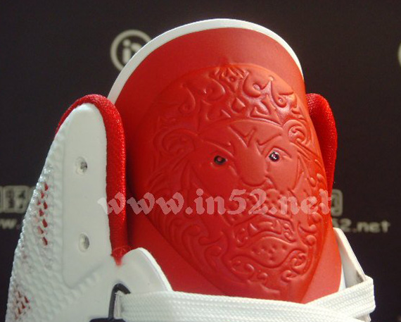 Nike LeBron 8 P.S. – White – Varsity Red – Black