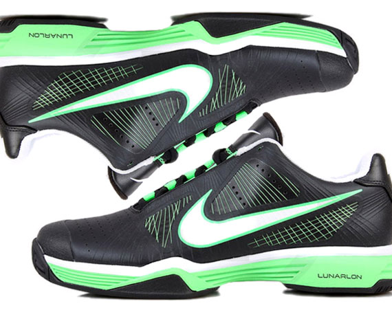 Nike Lunar Vapor 8 Tour Black Neo Lime 1