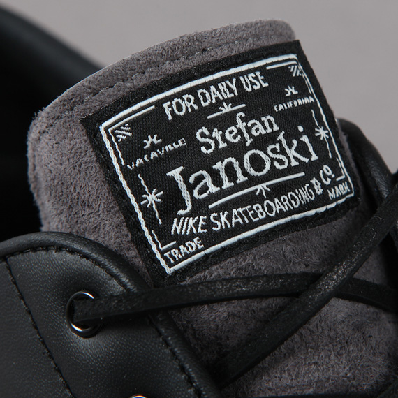 Nike Sb Zoom Stefan Janoski Black Midnight Fog March 2011 Flatspot 05