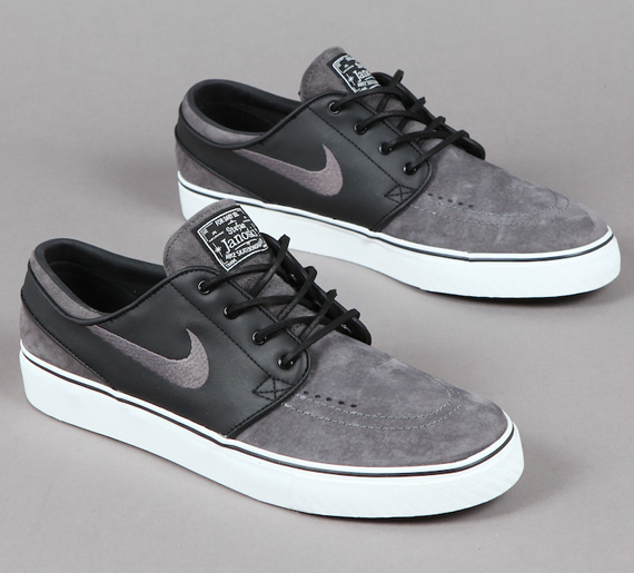 Nike Sb Zoom Stefan Janoski Black Midnight Fog March 2011 Flatspot 06