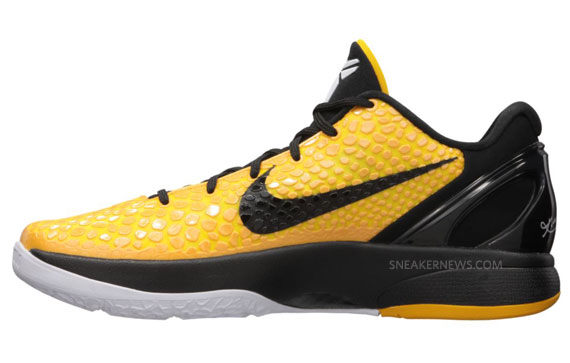 Nike Zoom Kobe Vi Del Sol Black White 11