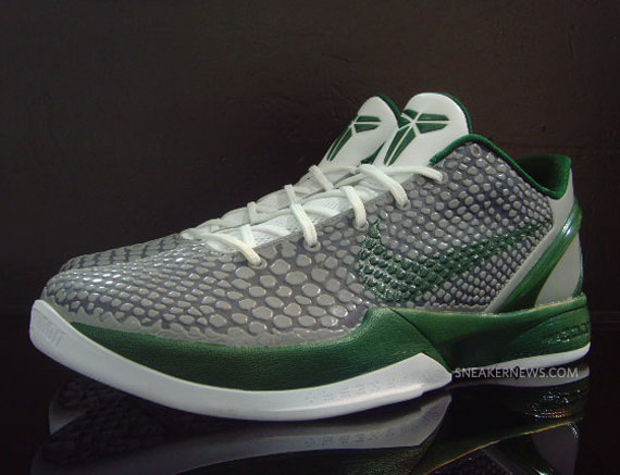 Nike Zoom Kobe Vi Grey Deep Forest White 2