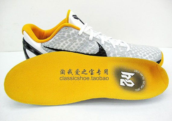 Nike Zoom Kobe Vi White Black Del Sol New Images 02