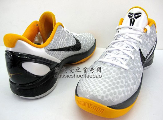 Nike Zoom Kobe Vi White Black Del Sol New Images 09