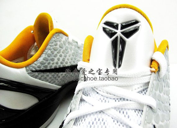 Nike Zoom Kobe Vi White Black Del Sol New Images 10