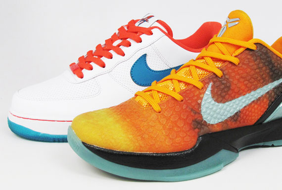 Nike Zoom Kobe VI & Air Force 1 Low - Orange County Pack | Release Reminder