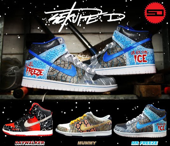 Sekure D Sbtg Nike Dunk High Custom Collection Spring 2011