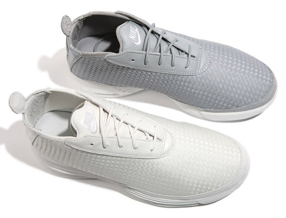 Nike Lunar Woven Chukka – White + Grey