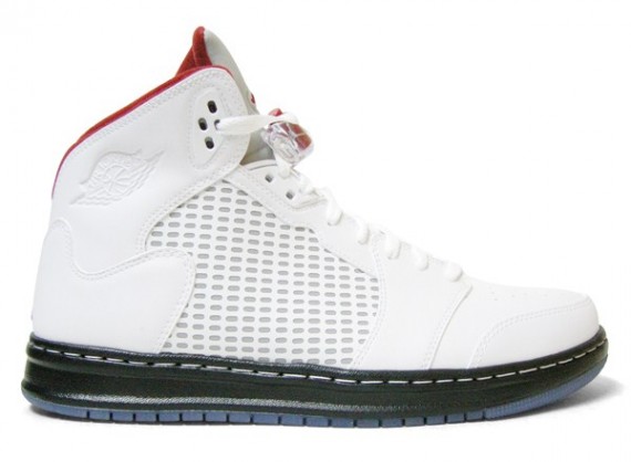 Air Jordan Prime 5 – White – Varsity Red – Black – Reflective Silver