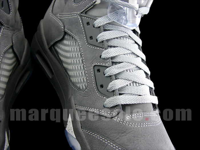 Air Jordan V (5) Retro 'Wolf Grey' - Detailed Images