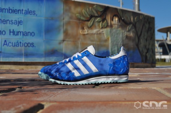 adidas Originals SL72 ‘Kawai’ – Bluebird – White