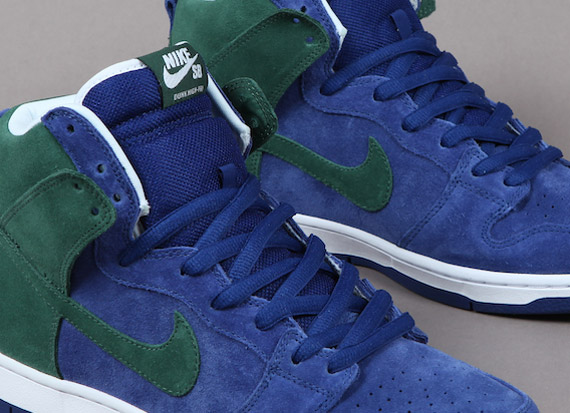 Nike Sb Dunk High Deep Royal Noble Green