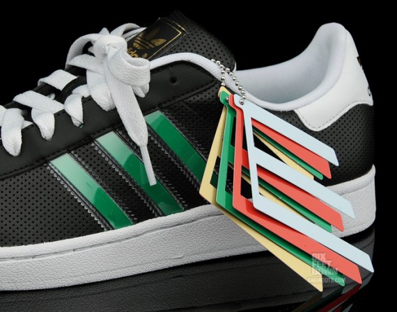 adidas Originals Superstar II IS - Black - White - Multicolor