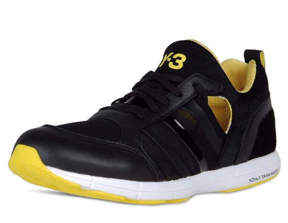 Adidas Y 3 Tomotak Black White Yellow 05