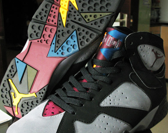 Air Jordan VII - Black - Light Graphite - Bordeaux | Available Early on eBay